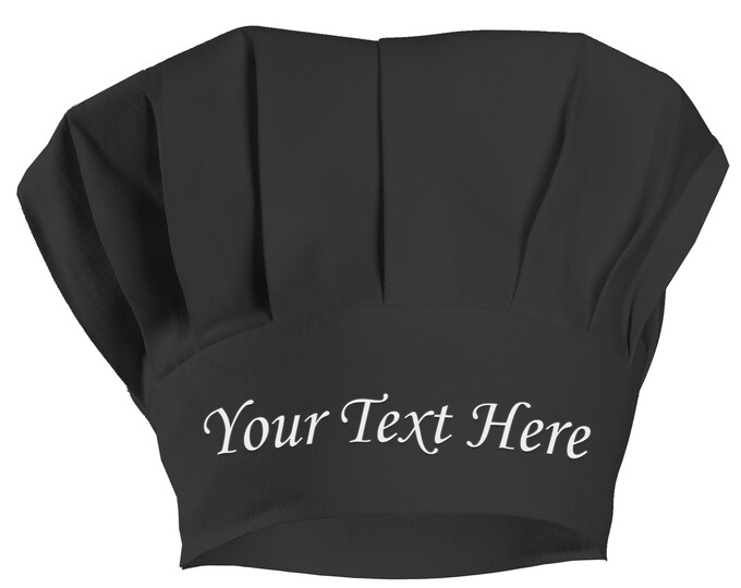Personalised Chef Hat and Apron Set, Custom Apron, Gift for Amateur
