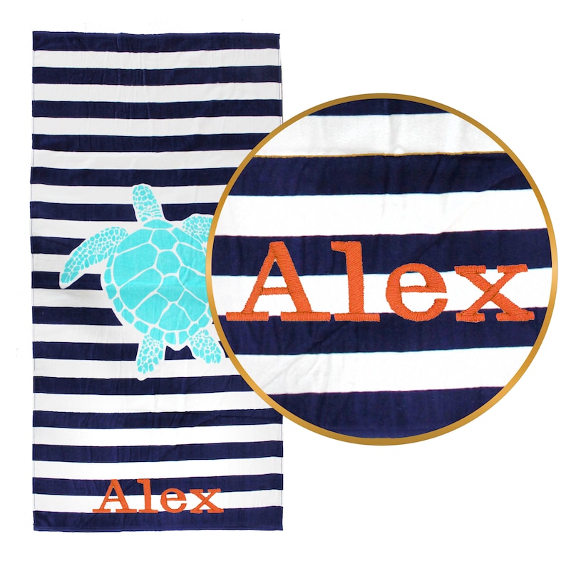 Kids Beach Towel, Beach Towels for Kids, Personalized Kids Beach Towel, Gifts for Kids, Birthday Gifts for Kids, Gifts for Girls and Boys image 8
