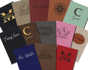 Personalized Leather Journal, Blank Journals And Notebooks, Monogram Journal, Journal Notebook, Lined Journal, Memoirs Journal, Notebook