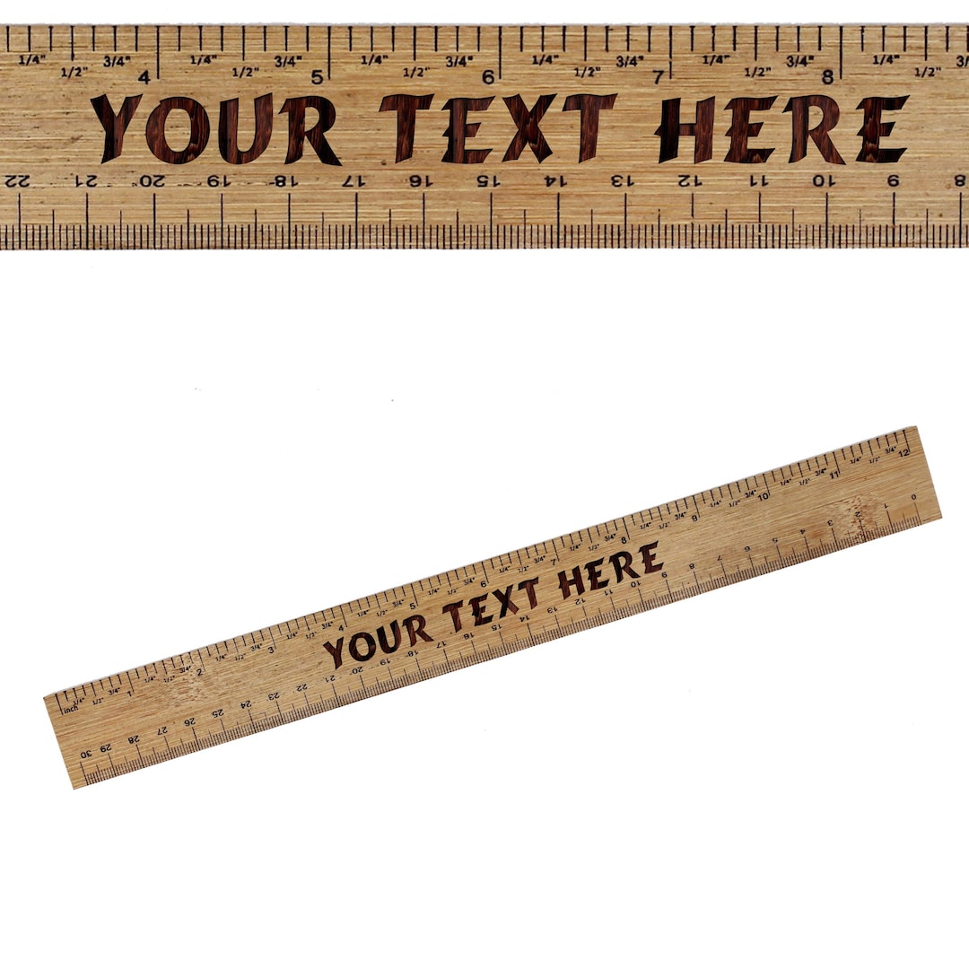 Personalized Ruler, Custom Ruler, Engraved Ruler, Monogrammed Ruler