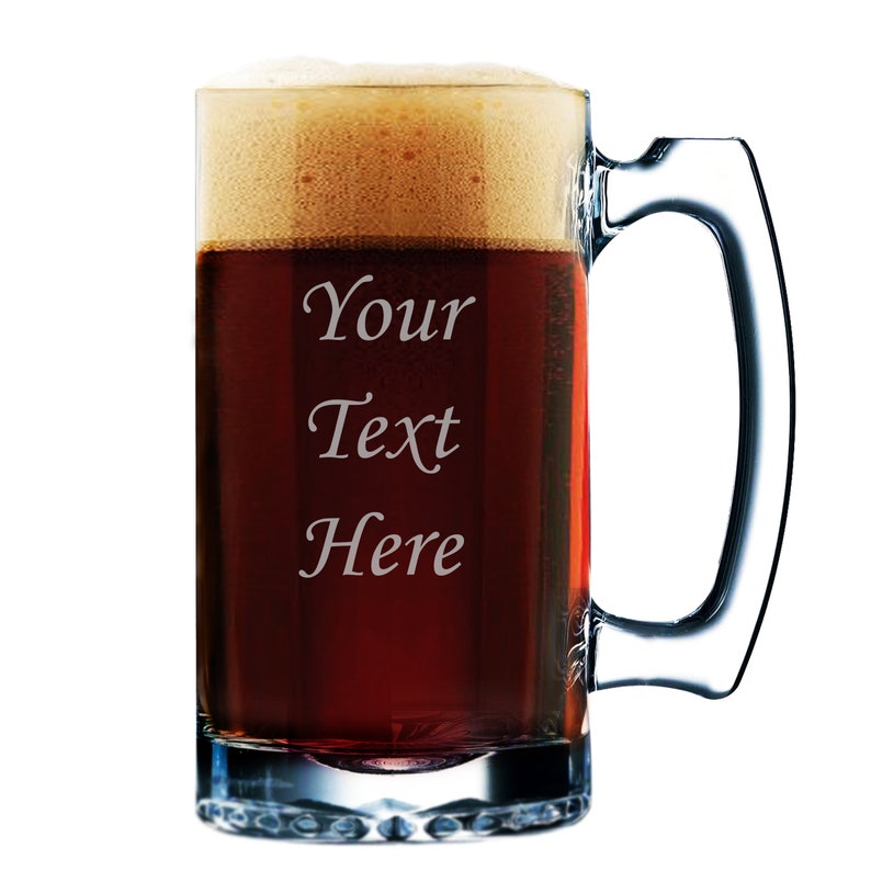 Personalized Beer Mug Custom Beer Mug With Name Engraved Etsy