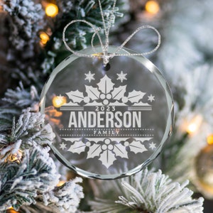 Personalized Christmas Ornaments, First Christmas Ornament Married, Our First Christmas Ornament, Christmas Ornaments Glass, Ornament