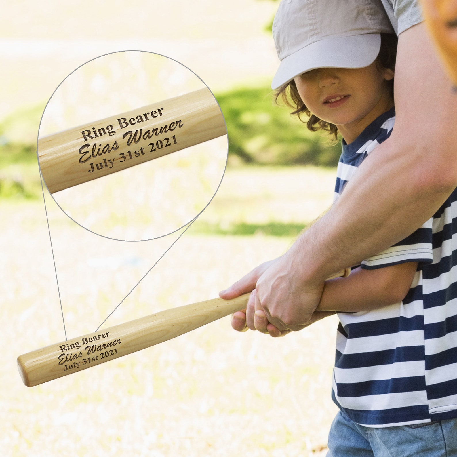 Engraved Baseball Bat Gift for Ring Bearer Baseball Gifts Etsy