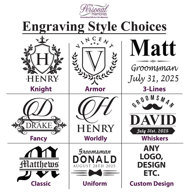 Groomsmen Whiskey Glasses, Groomsmen Gift, Gift Ideas for Groomsmen, Personalized Whiskey Glasses for Wedding, Groomsman Whiskey Gifts image 10