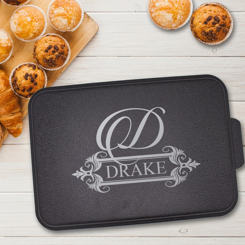 Personalized Cake Pan Custom Engraved Baking Dish Baking Pan image 6