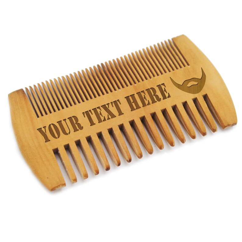 Beard Comb Personalized Beard Brush Beard Gifts Custom Etsy