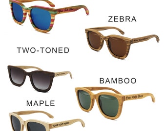 Wedding Party Sunglasses, Custom Sunglasses Groomsmen, Sunglasses for Wedding, Polarized Sunglasses, Groomsman Sunglasses for Wedding Party