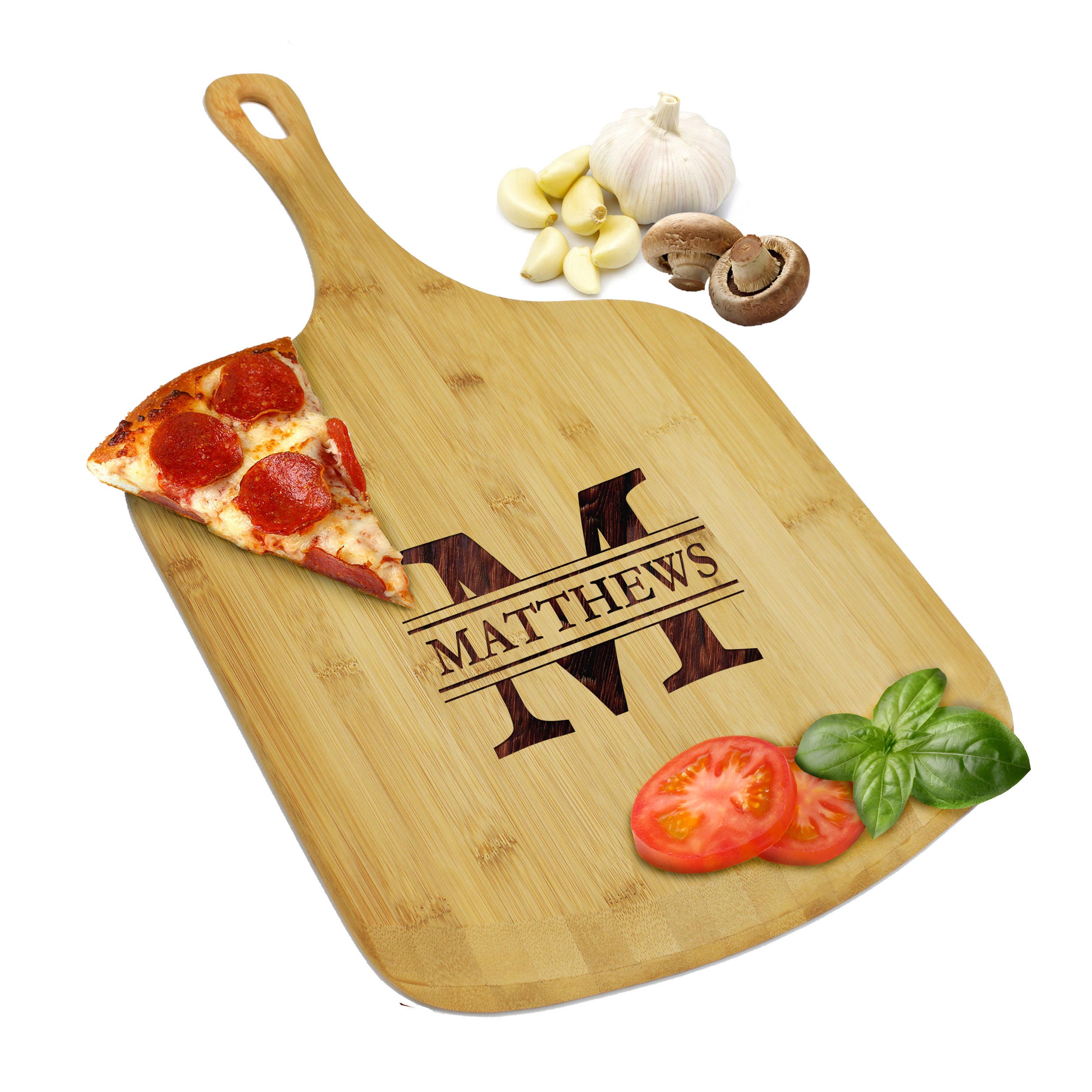 Pizza Peel Personalized Pizza Board Wood Pizza Paddle Etsy