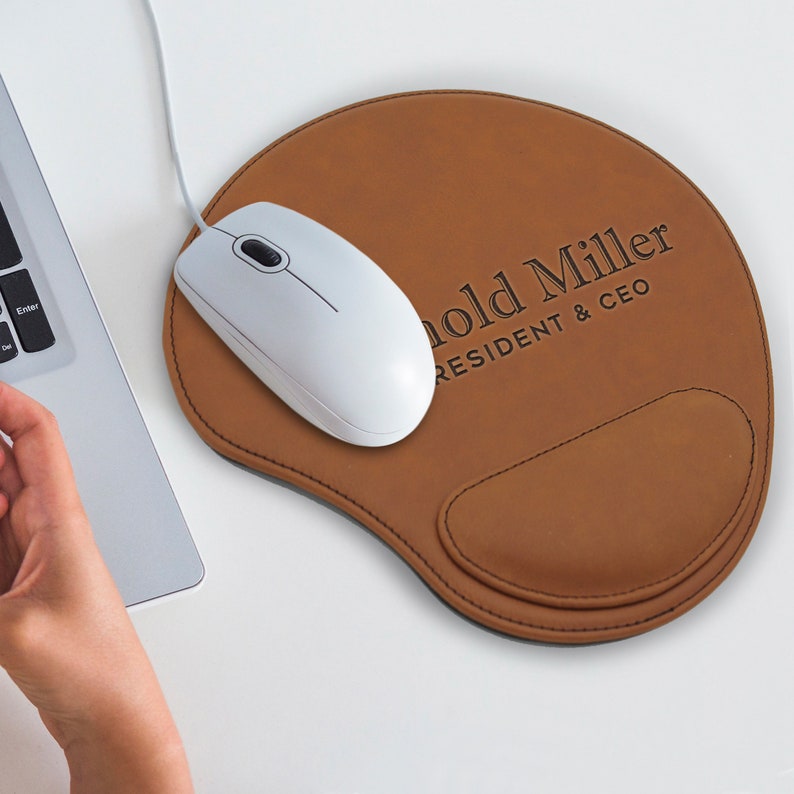 Mouse Pad With Wrist Support Mouse Pad for Women Custom Etsy