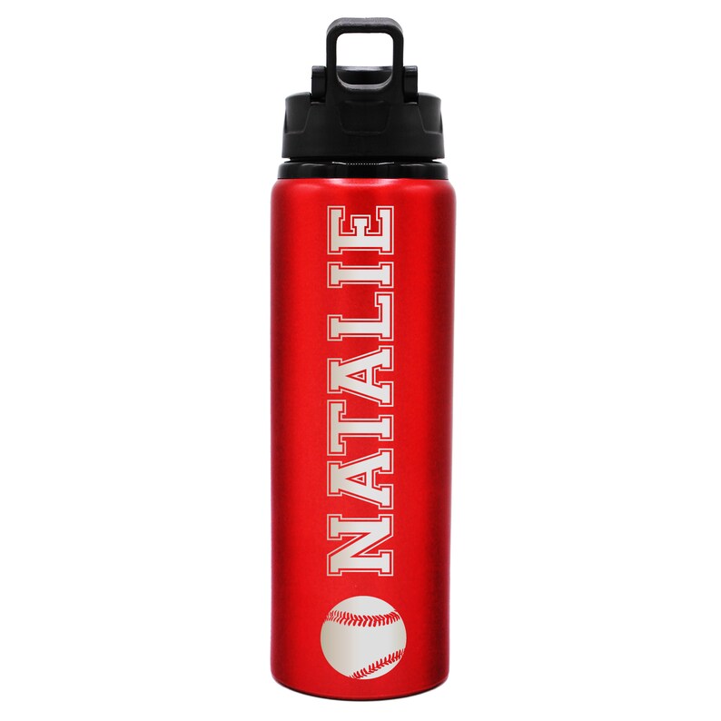 Personalized Sports Water Bottle Personalized Kids Water Etsy