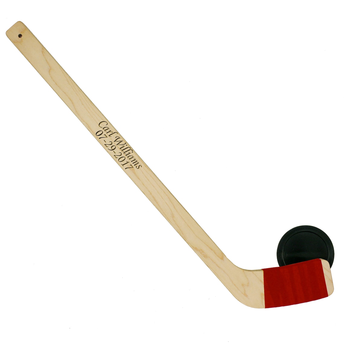 Hockey Gift Mini Hockey Stick Personalized Ring Bearer Gift Etsy