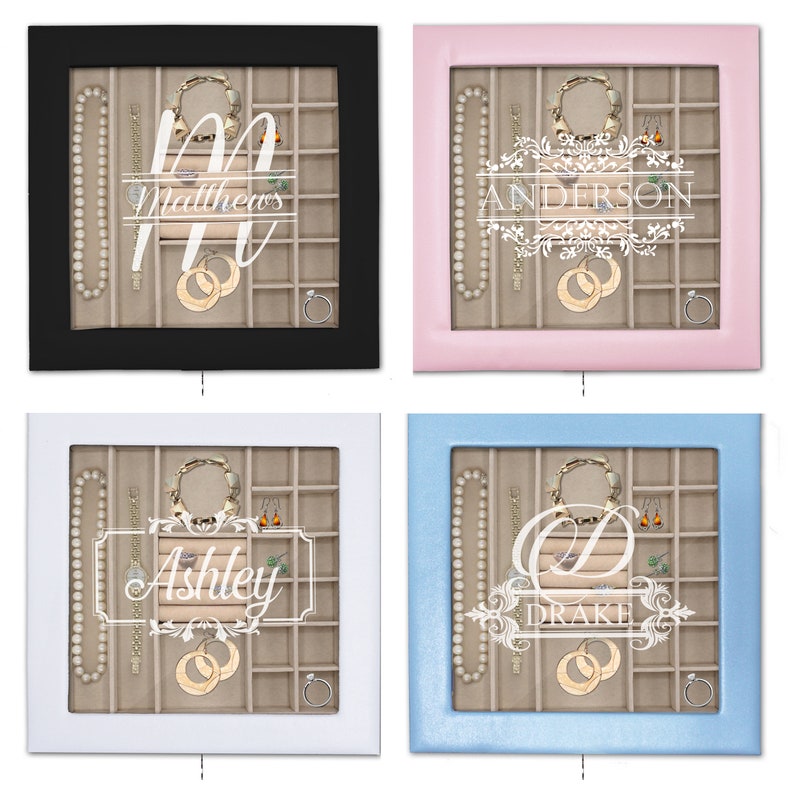 Customized Jewelry Box Personalized Jewelry Holder Custom Etsy