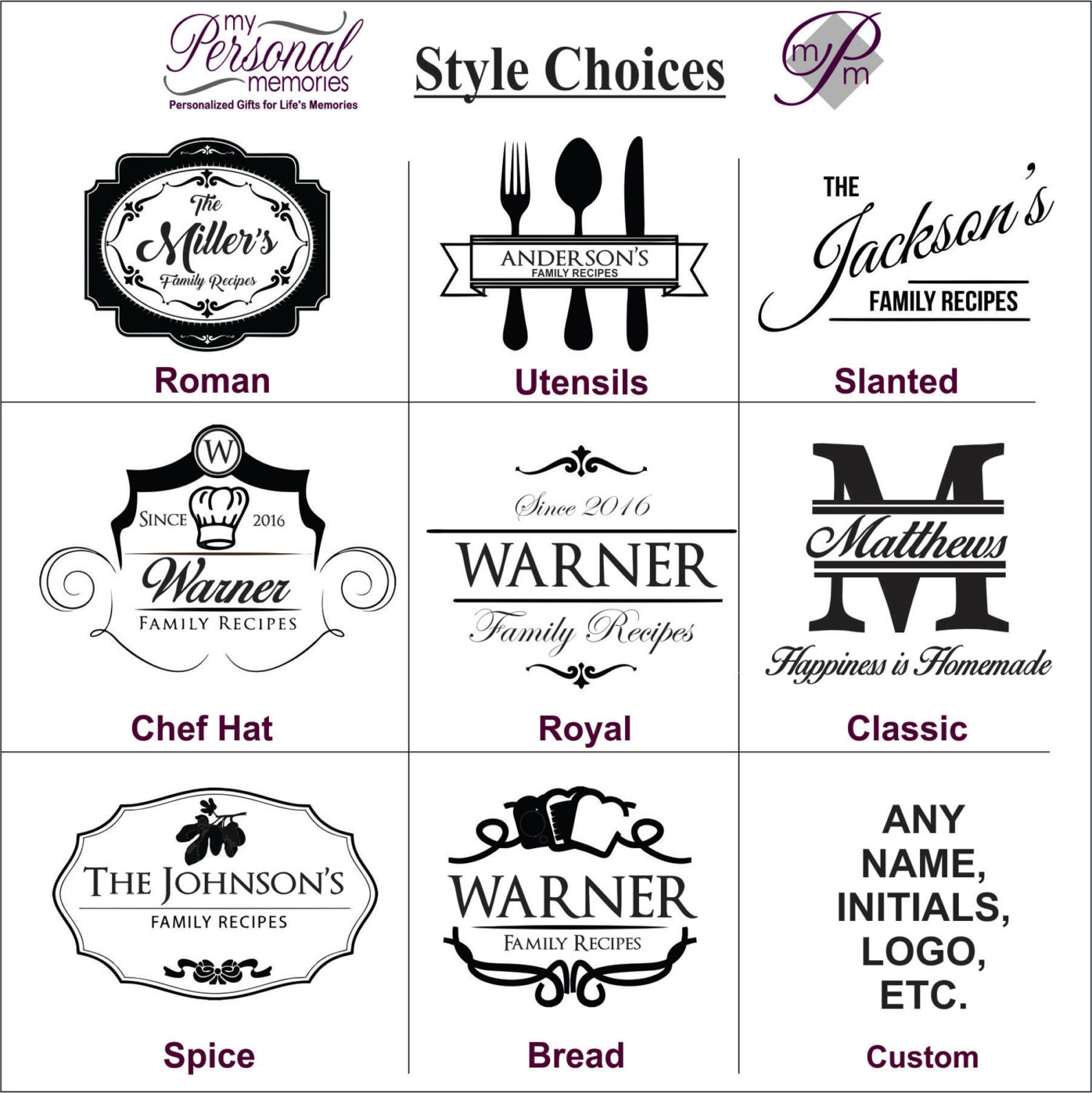 Personalized Wood Recipe Box, Engraved Recipe Box, Custom Wood Recipe