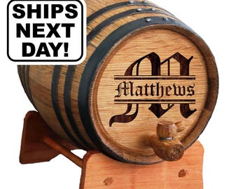 Mini Oak Whiskey Barrel Keg, Custom Whisky Barrel, Engraved Wine Barrel, Personalized Bourbon Barrel, Whiskey Gift, 1, 2 or 3 Liter Barrel