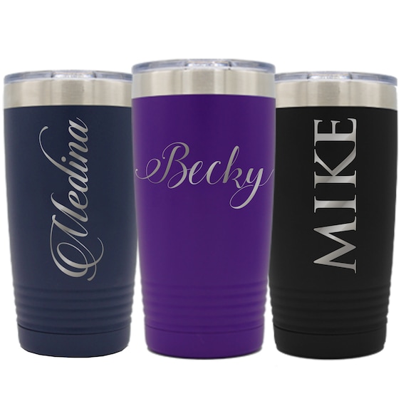 Custom Insulated Tumbler, Customized Stainless Steel Tumbler, Personalized 20  Oz and 30 Oz Vacuum Insulated Tumbler, Engraved Tumbler 