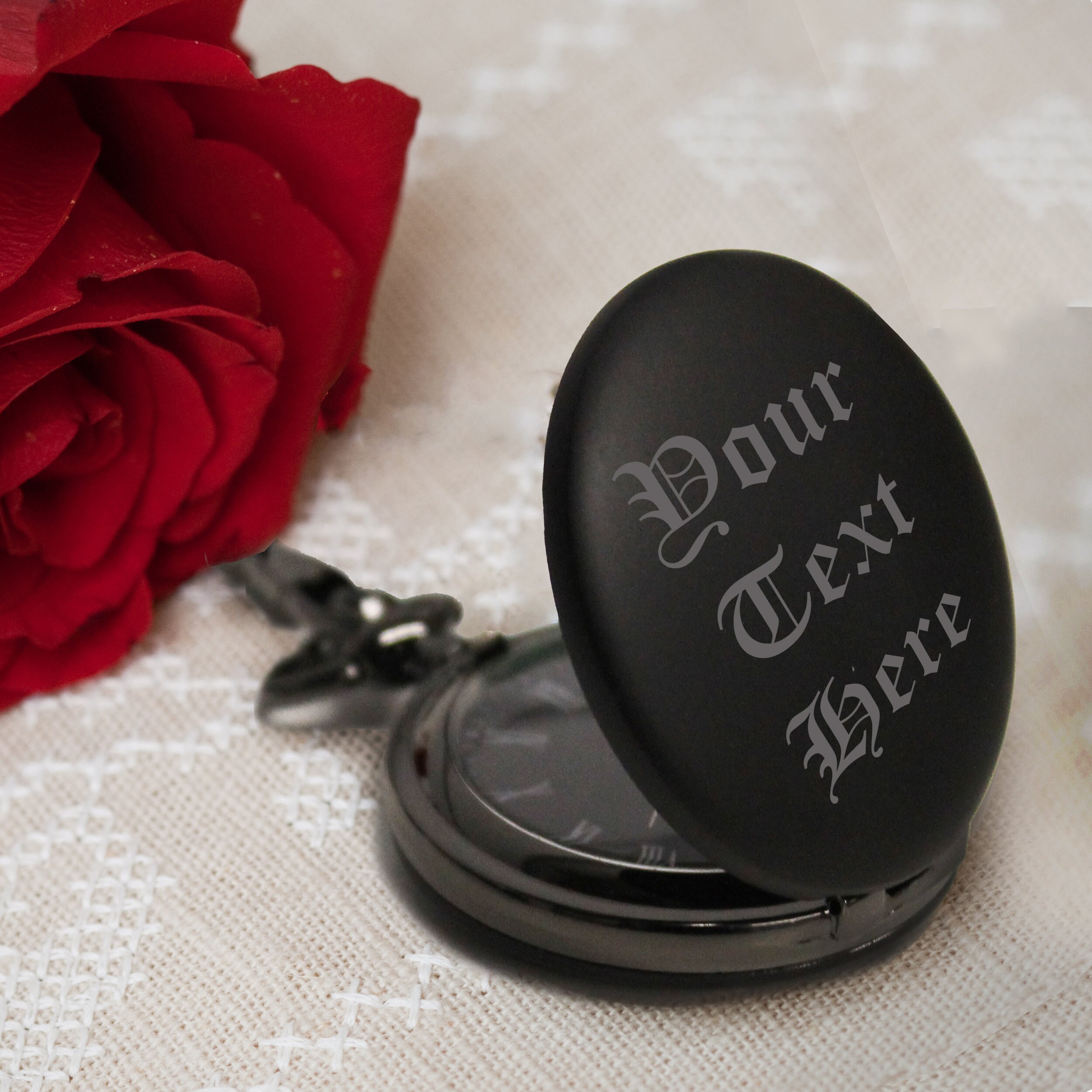 Personalized Pocket Watch Custom Engraved Pocket Watch with | Etsy
