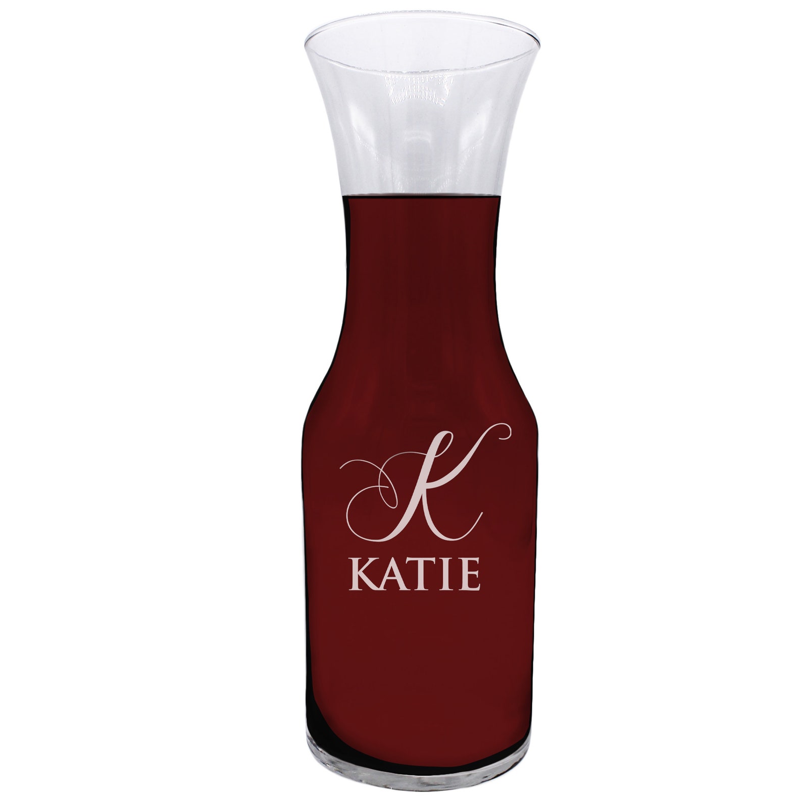 Wine Carafe Set Custom Wine Carafe Glasses Wine Decanter Set Etsy