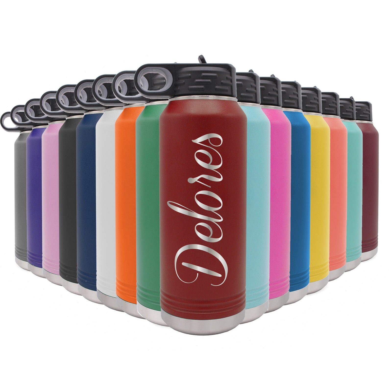 Gym Water Bottle Workout Water Bottle Yoga Water Bottle Etsy