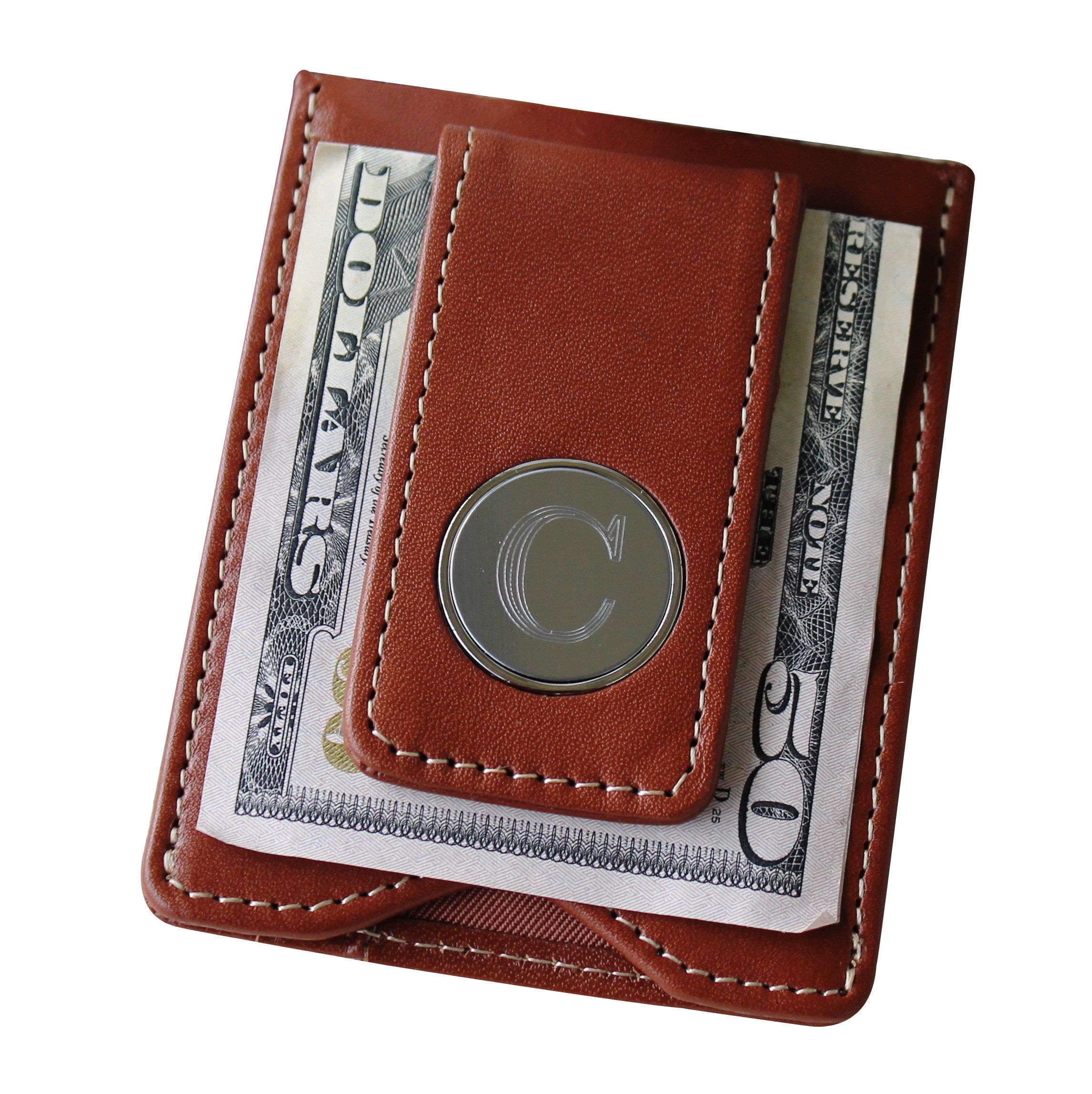 Money Clip Wallet for Men Wallet Money Clip Men Engraved Etsy
