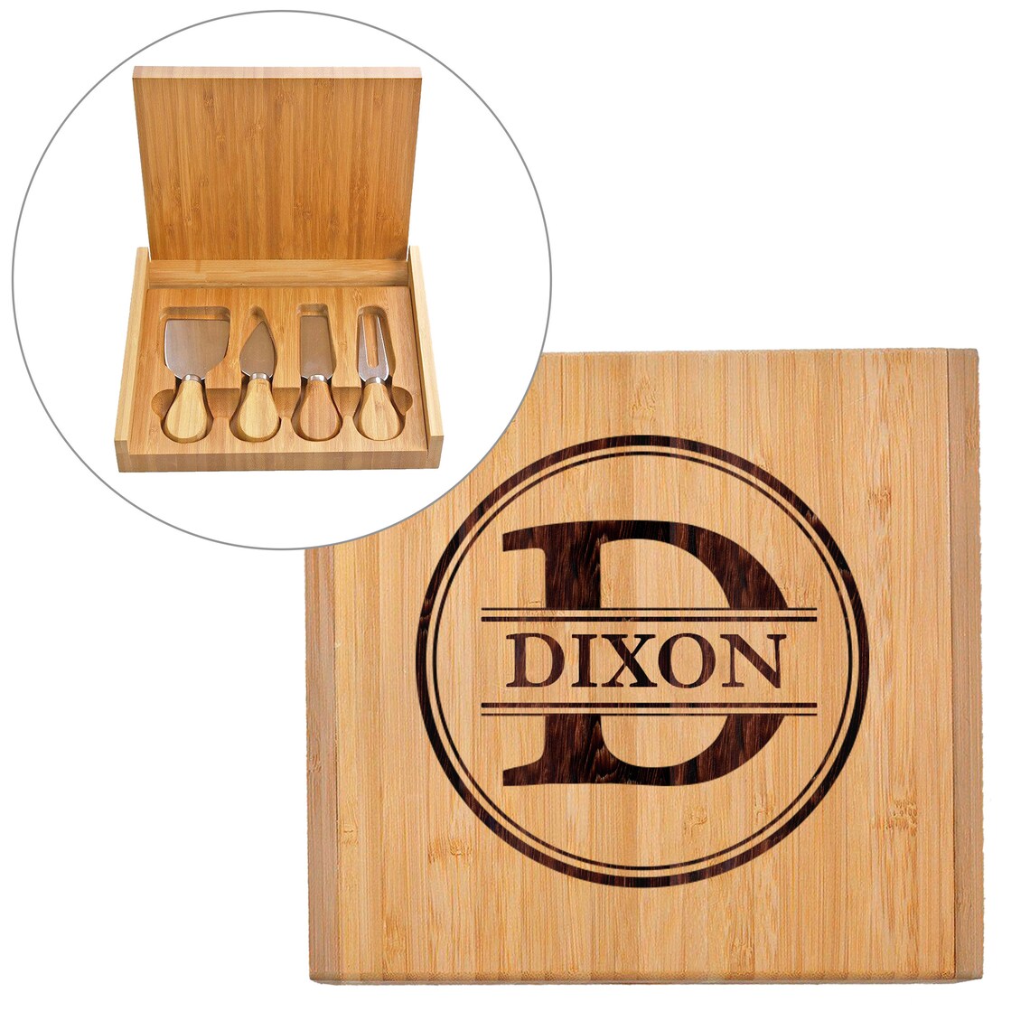 Personalized Cheese Board Set Cheese Knife Engraved Cheese Etsy