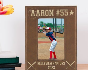 Baseball Team Gift, Personalized Sport Picture Frame, Baseball Gift, Baseball Picture Frame, Baseball Gifts for Players, Baseball Frame