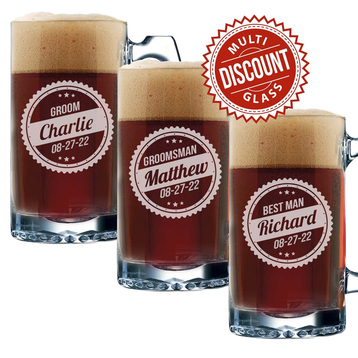 Wedding Beer Mugs Wedding Beer Glasses Wedding Beer Stein Etsy