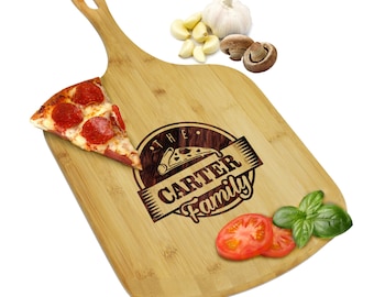 Wood Pizza Board, Pizza Paddle, Custom Pizza Paddle, Pizza Paddle Customized, Engraved Pizza Paddle, Personalized Pizza Peel