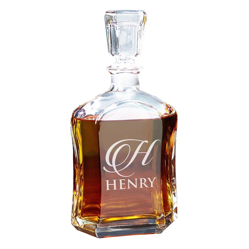 Scotch Decanter Personalized Decanter Groomsmen Gift Etsy