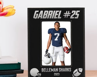 Football Team Gifts, Football Gifts for Coach, Personalized Sports Picture Frame, Football Coach Gift, Custom Sports Picture Frame