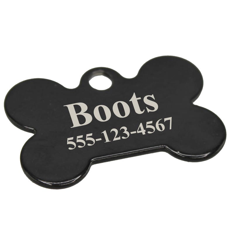 Engraved Pet Id Tag Dog Tags for Dogs Pet Id Tag Small Pet Etsy