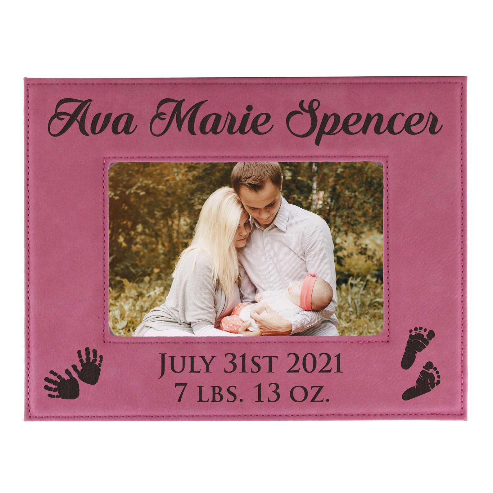 Personalized Baby Frame New Baby Picture Frame Baby Photo Etsy