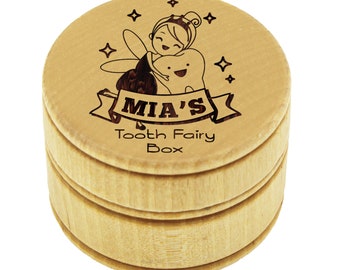 Tooth Fairy Box Keepsake, Toothfairy, Baby Tooth Storage, Baby Shower Gift, Lost Tooth Box, Missing Tooth, Tooth Box, Engraved Keepsake