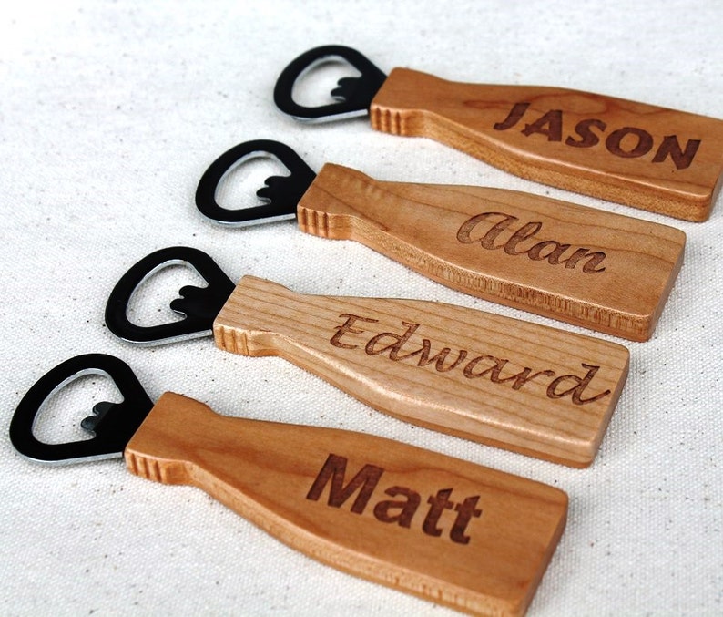 Personalized Bottle Opener Groomsman Gift Wedding Party Etsy