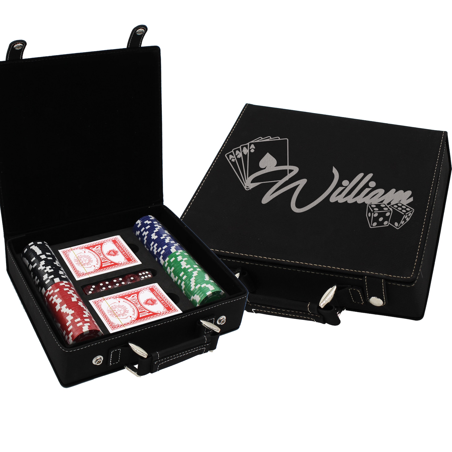 13. Personalized Poker Set