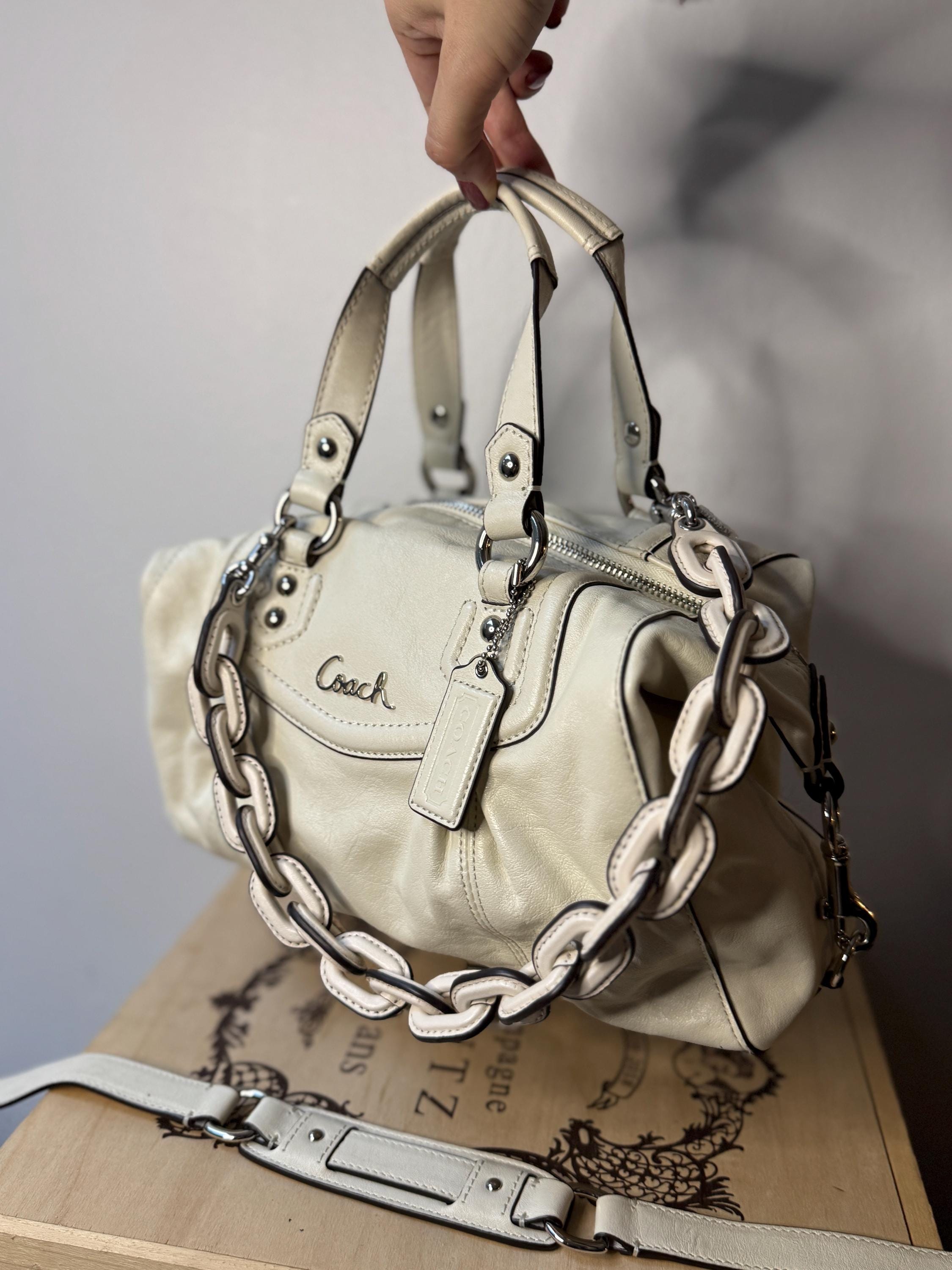 Ivory Vintage Coach - Etsy