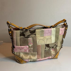 Coach Patchwork Purse Pink - Etsy