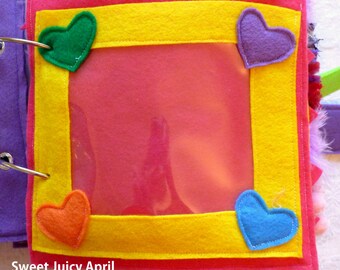 Window Pocket Quiet Book Page