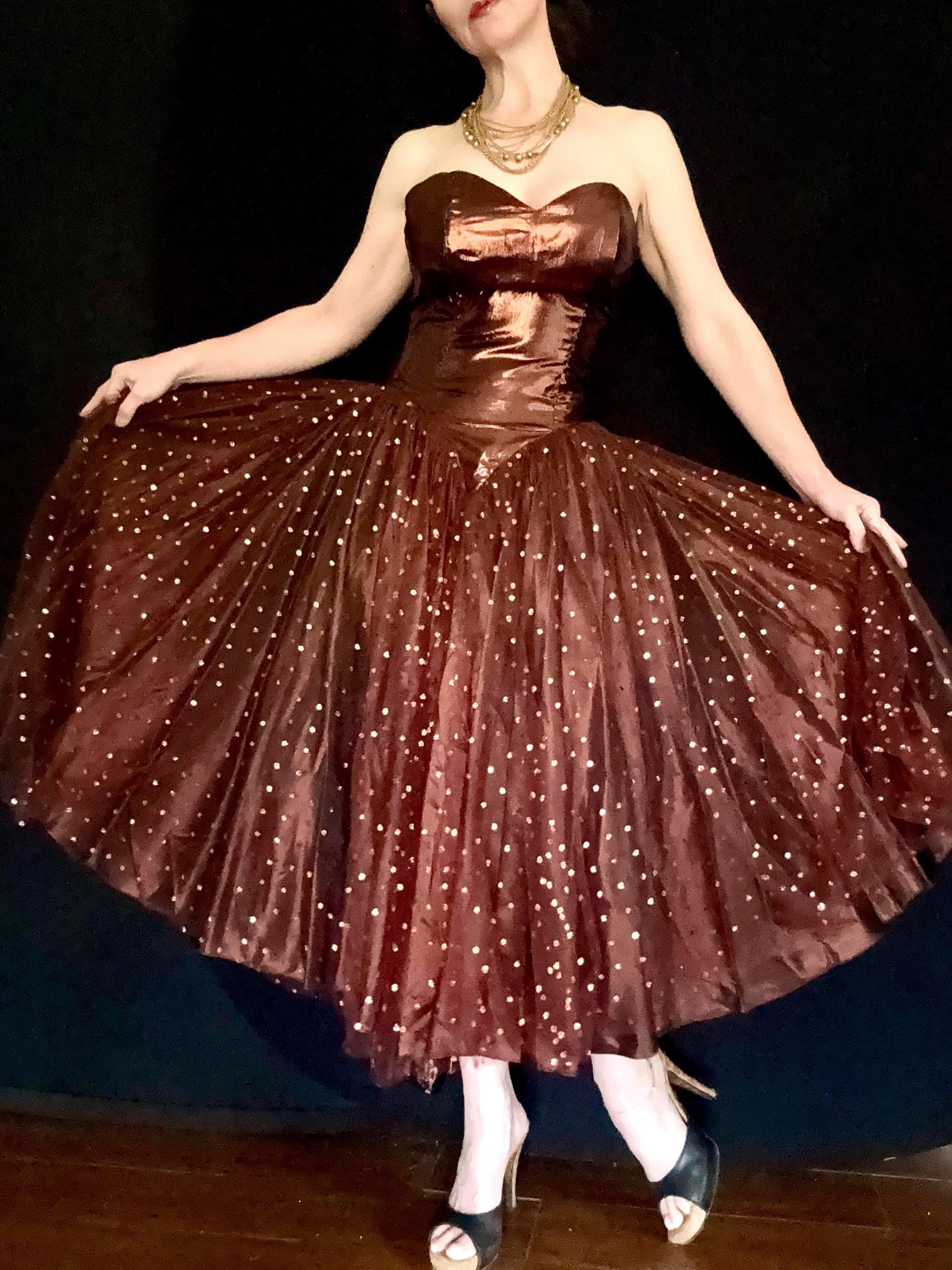 brown strapless prom dress Odela Strapless Drop Waist Maxi Dress | Chocolate | Womens main image 0