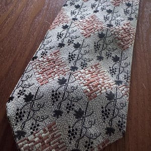 ネクタイ 50s style atomic pattern jacquard tie 1950s Atomic Tie - Etsy