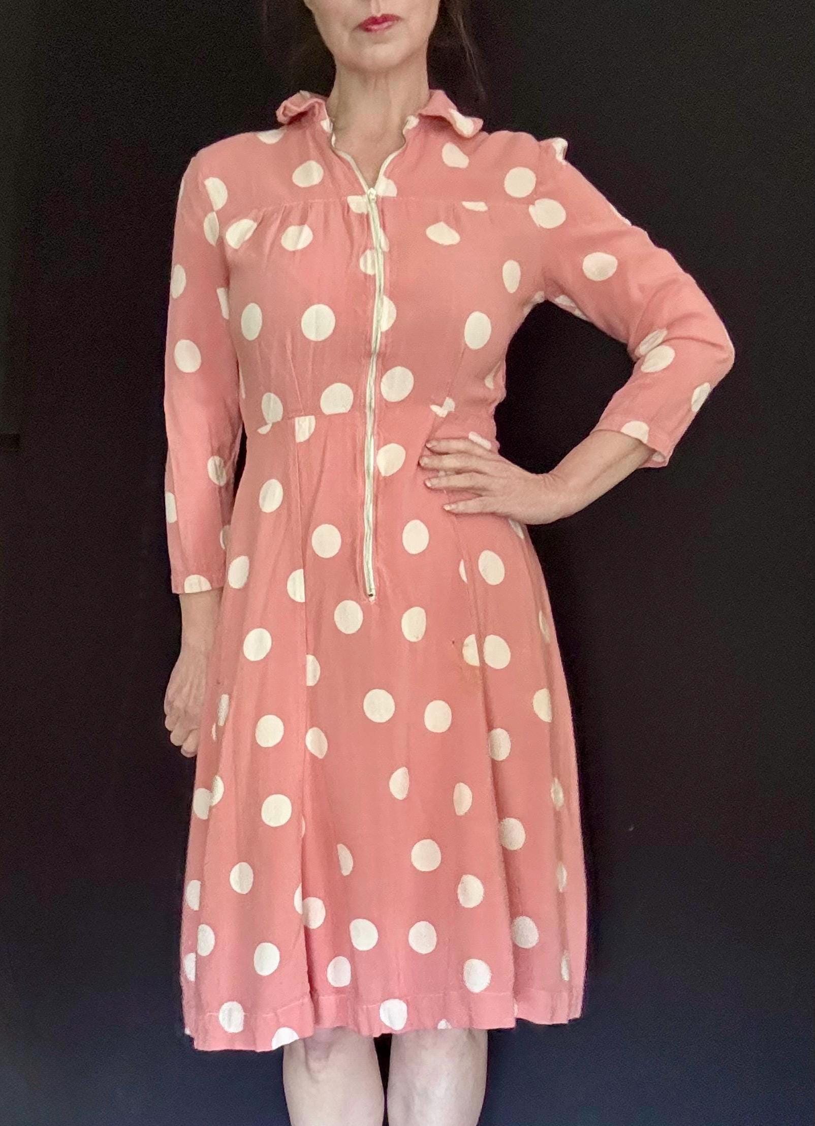 1940s Cotton House Dresses - Etsy