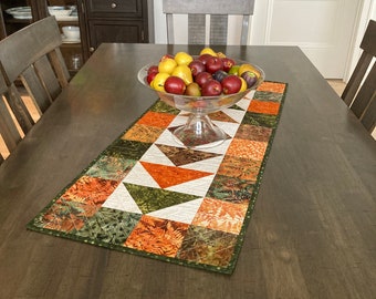 Quilted Table Runner**Fall Table Runner**Patchwork