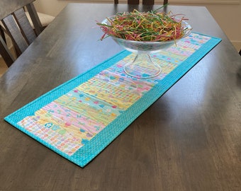 Quilted Table Runner**Easter Table Runner**Spring Table Runner