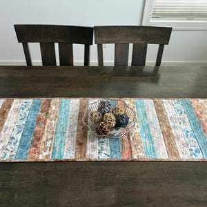 Quilted Batik Table Runner**Home Decor**Costal Decor
