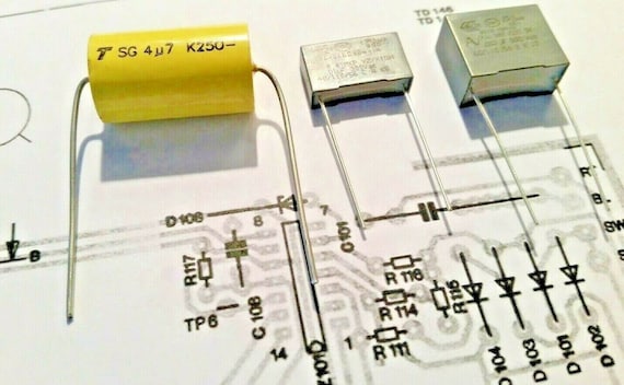 Thorens TD146, TD147 Turntable Repair Kit 3 Capacitors - Etsy
