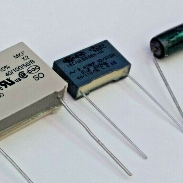 Thorens TD150 TD160 TD165 TD166 Turntable Repair Kit 2 Capacitors & 1 Resistor