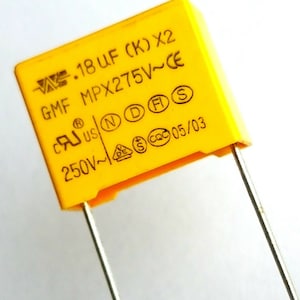 Ariston RD80 RD110 Turntable Repair 180nF (0.18uF) Capacitor For USA 120V Models