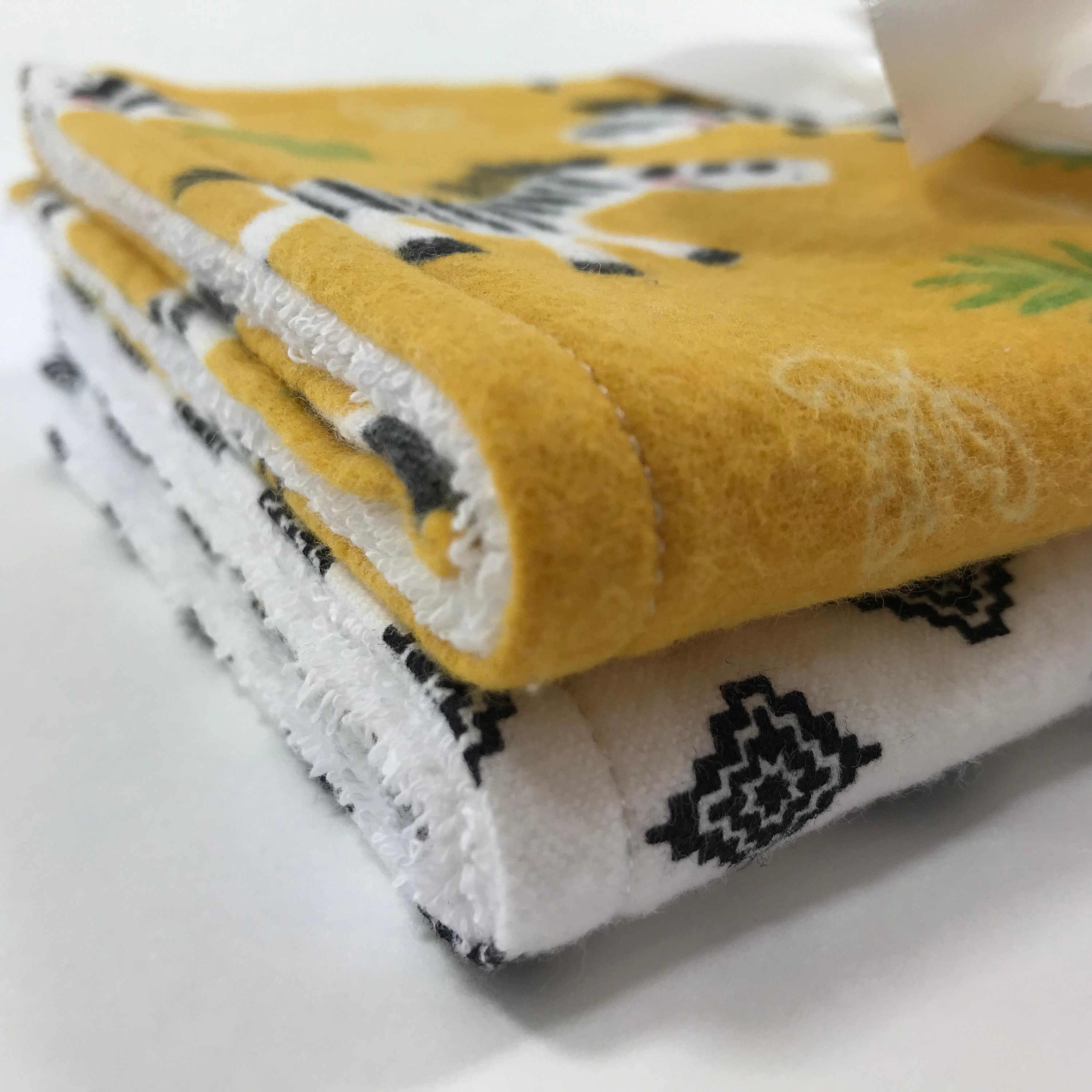 Handmade Baby Boy or Girl Burp Cloths Safari Zebras Set of Etsy