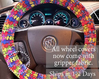 Cozeyat Daisy Flower Steering Wheel Cover with Autism Seat Belt Covers Safety Automotive Car Accessories Universal Fits Winter Warm Keeper Cozeyat Daisy Flower Steering Wheel Cover with Autism Seat Belt Covers Safety Automotive Car Accessories Universal Fits Winter Warm Keeper