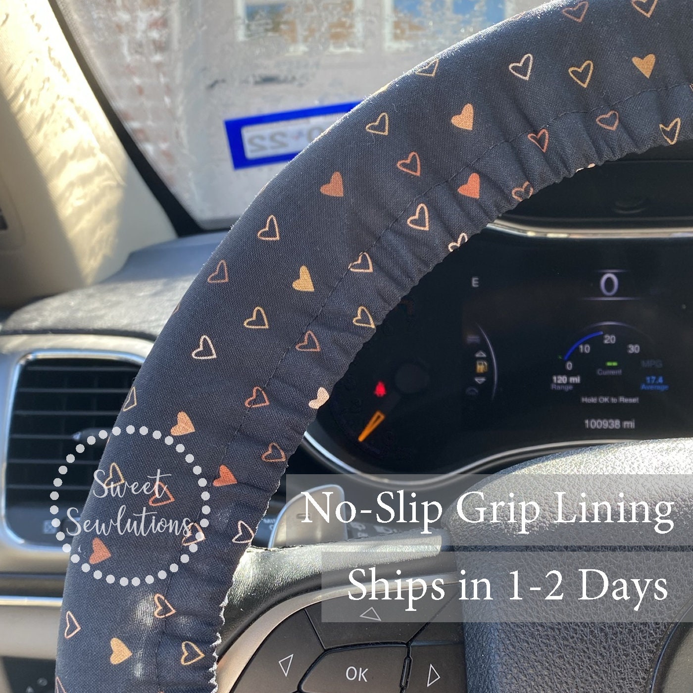 Louis Vuitton Steering Wheel Cover 