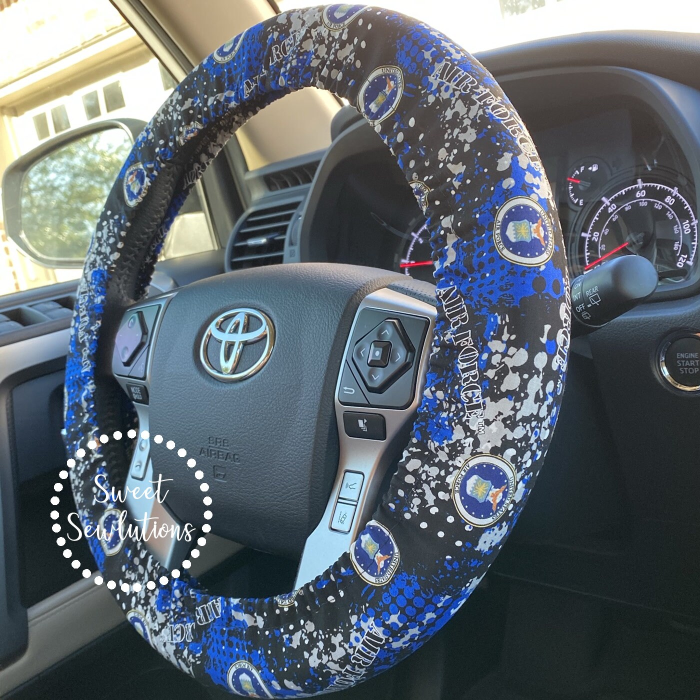 Steering Wheel Cover US Armed Forces Fabric Military Etsy